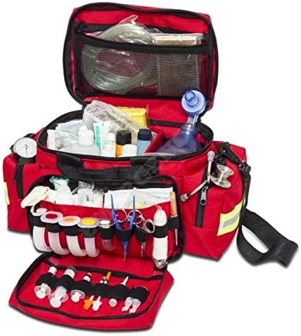 תיקים עלית תיק חירום שקית קלה EMS | תמיכה בסיסית בחיים | המגיב הראשון | תיק EMT | ערכת עזרה ראשונה